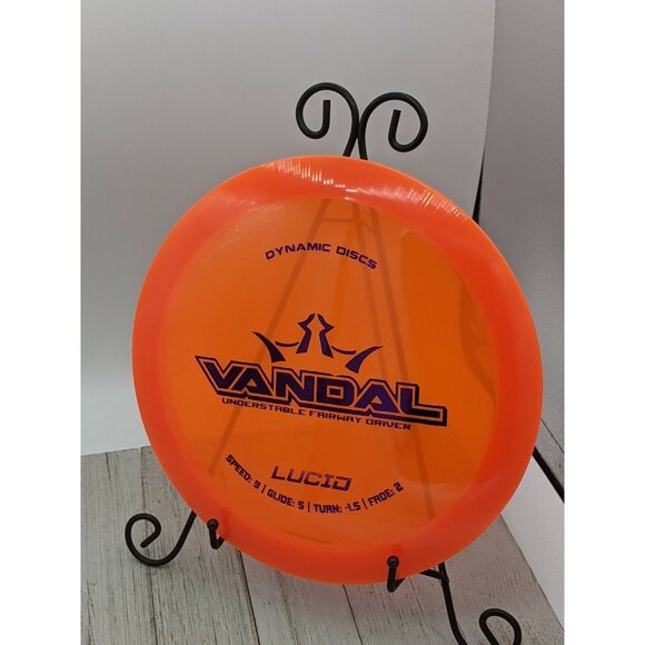 New Dynamic Disc Lucid Vandal Driver Disc Golf Disc 173 Grams - Picture 1 of 7